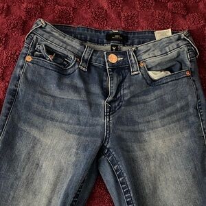 True Religion Women's mid rise flared Jeans - Blue